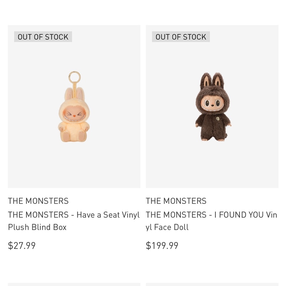 The monster pop mart blind bag bing into engery nwb key chain bag charm bag - Picture 9 of 16